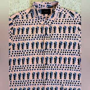 Rolla’s Button Down Short Sleeve Fish Shirt